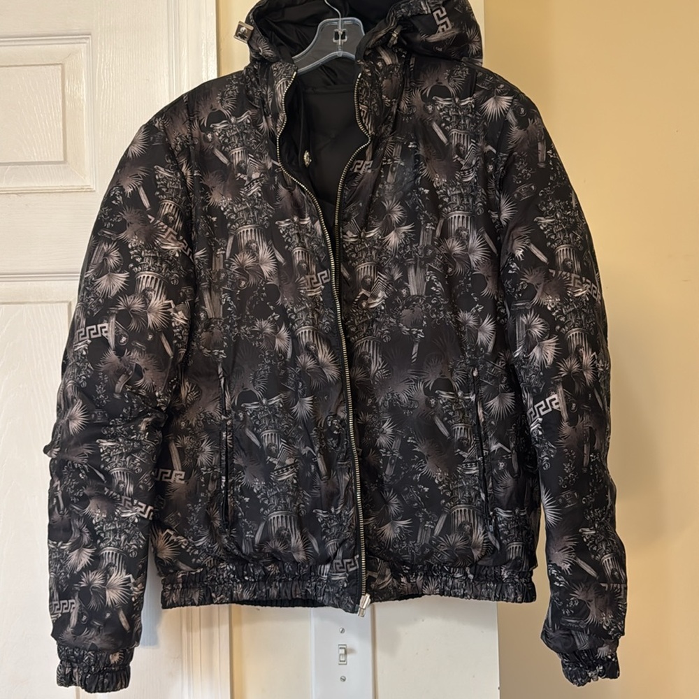 Versace puffer jacket